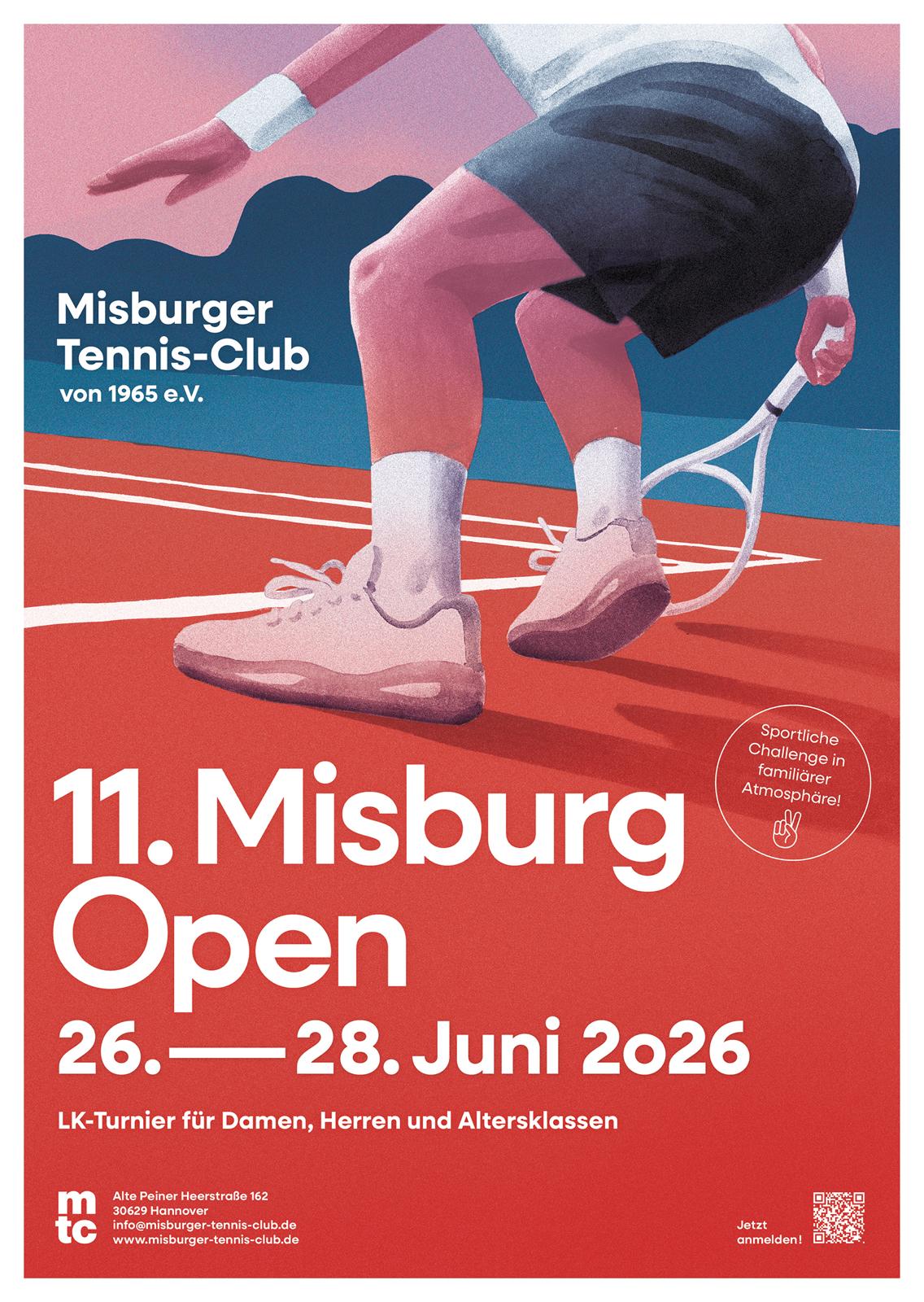 Misburg Open 2026 – Turnierplakat
